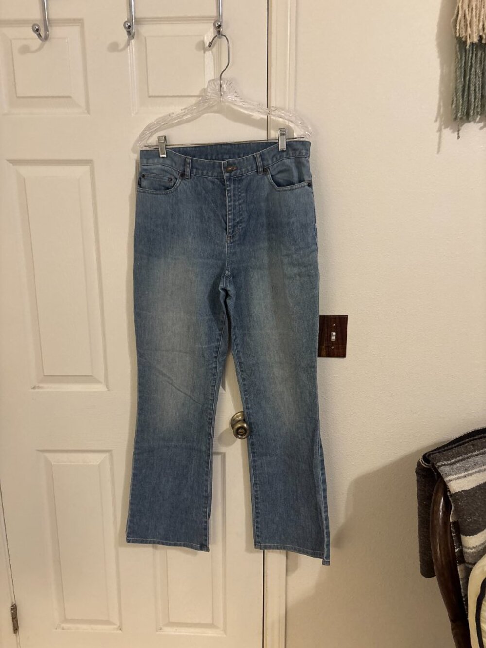 Lauren Jeans Co Flare Denim - 10